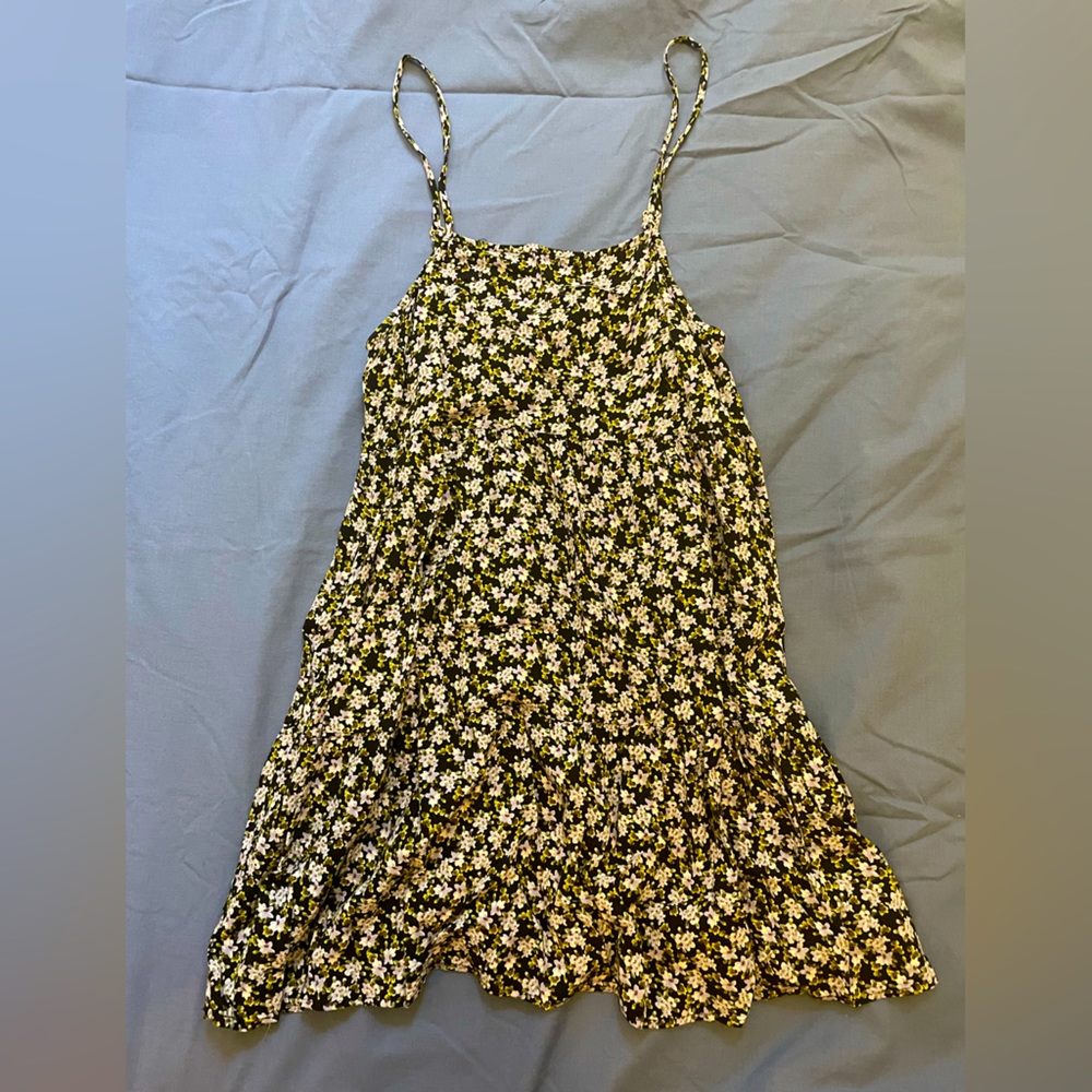 Wild fable summer dress, floral, black, small